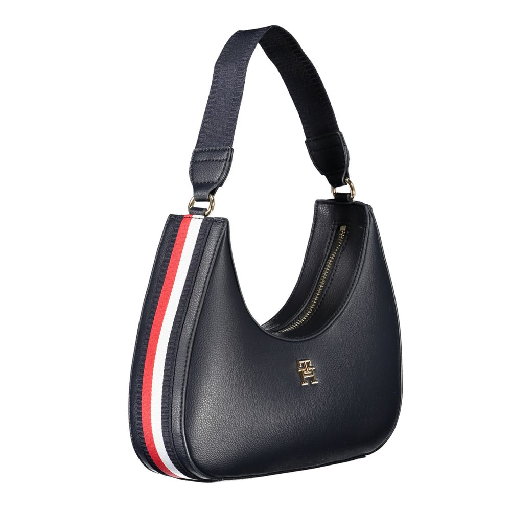 Tommy Hilfiger Blue Polyester Handbag - Image 3