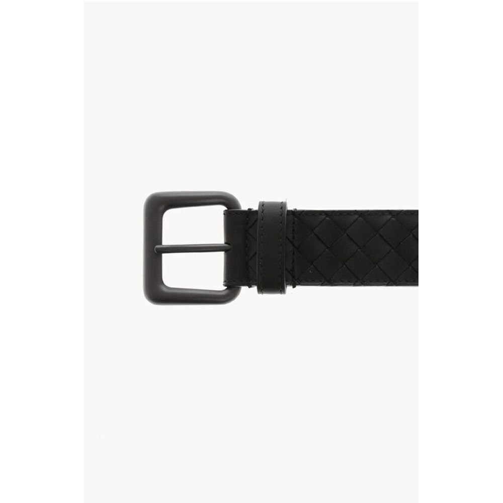 Bottega Veneta Leather INTRECCIO Belt 35mm - Image 2