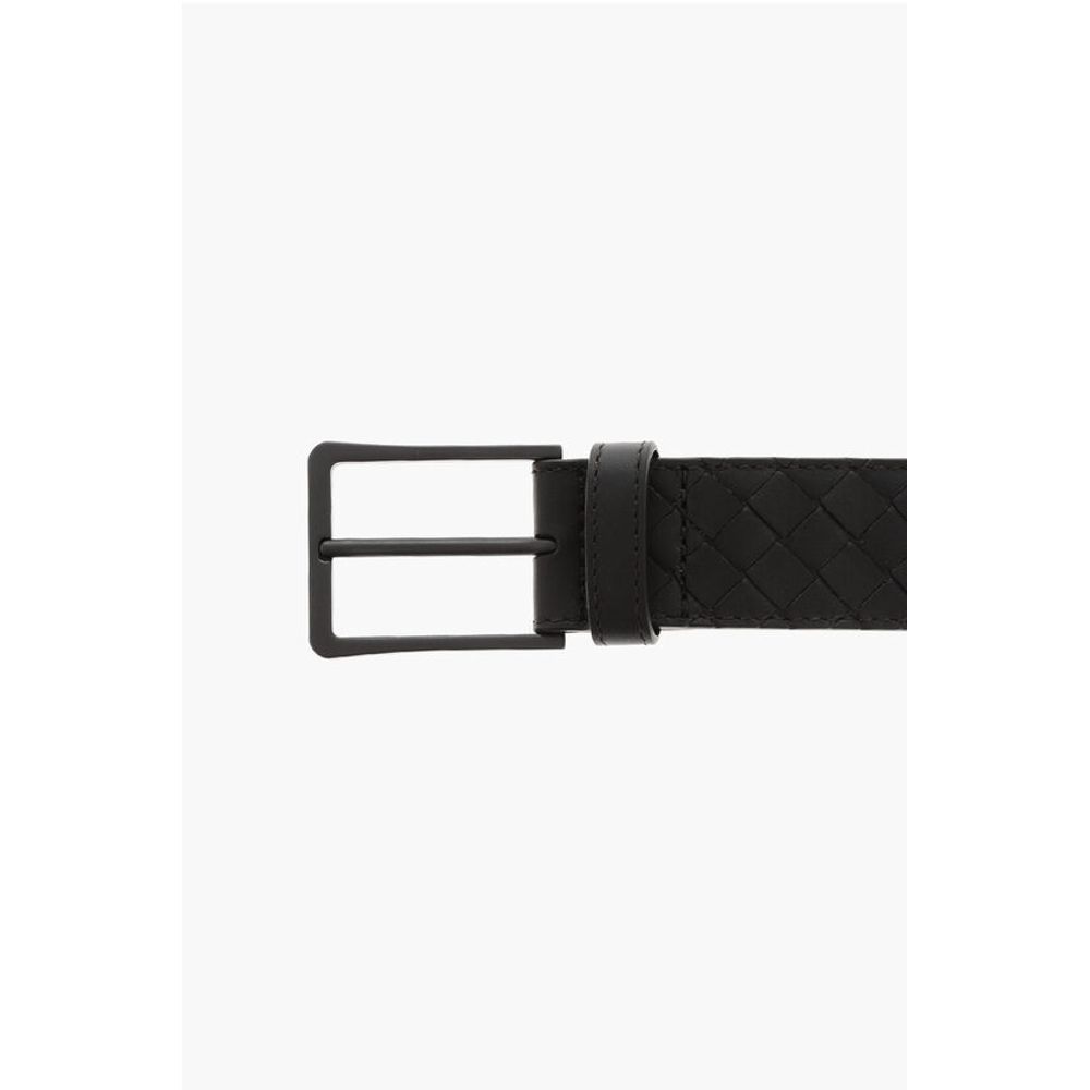 Bottega Veneta Leather INTRECCIO Belt 35mm - Image 2