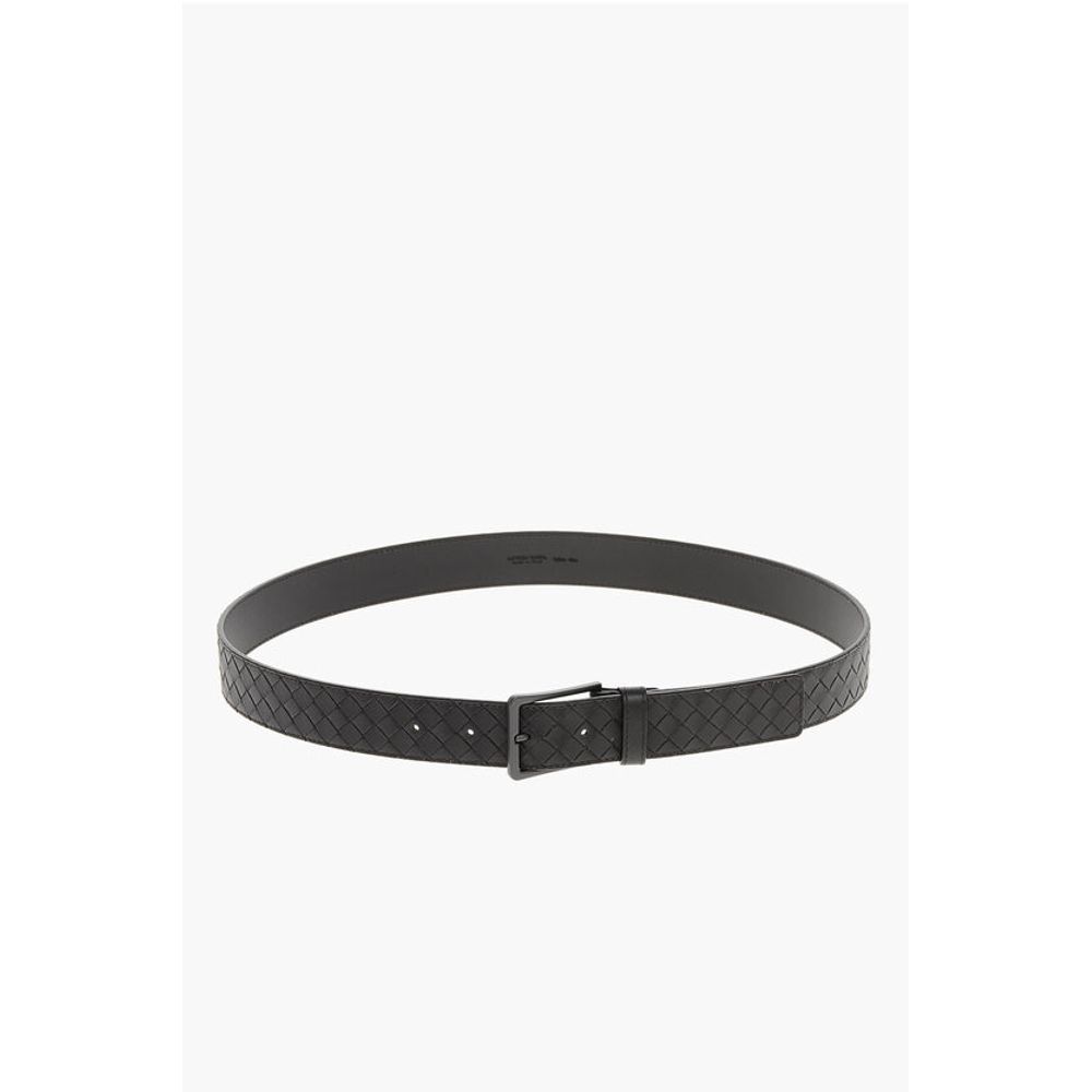 Bottega Veneta Leather INTRECCIO Belt 35mm - Image 3