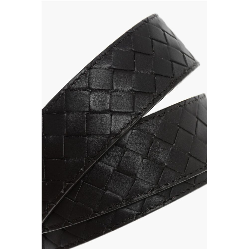 Bottega Veneta Leather INTRECCIO Belt 35mm - Image 4