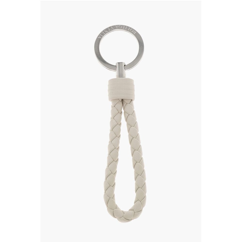 Bottega Veneta Woven Leather Key Ring