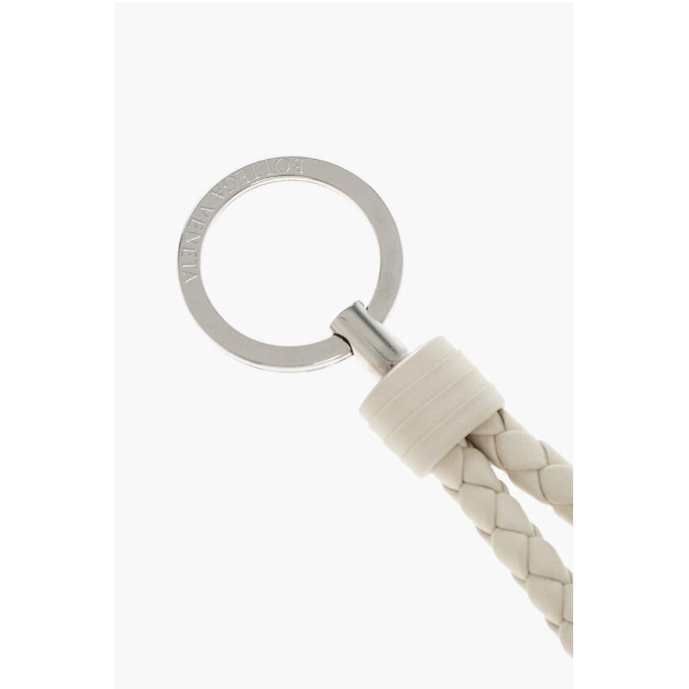 Bottega Veneta Woven Leather Key Ring - Image 2