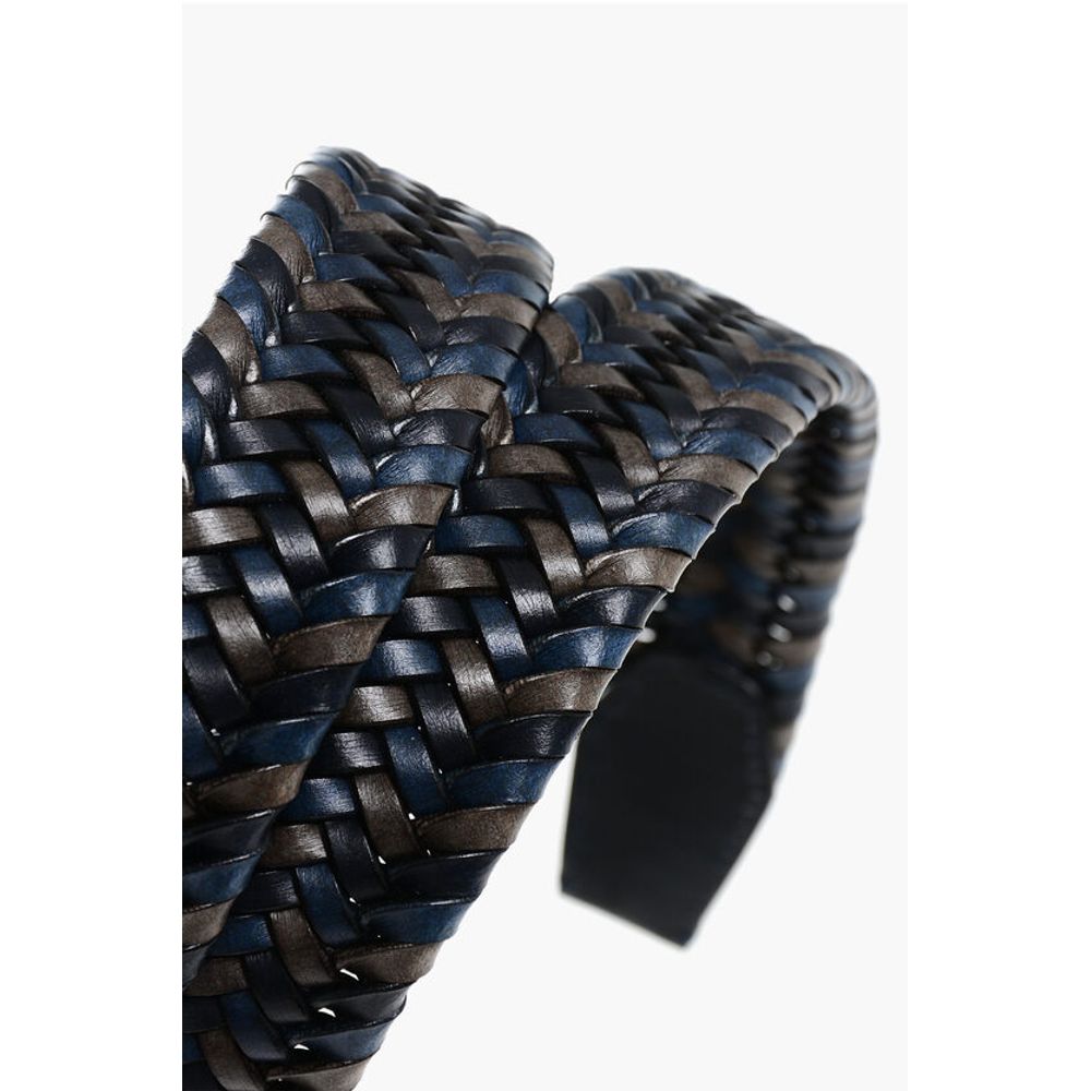 Corneliani Woven Leather Belt 30mm - Image 4