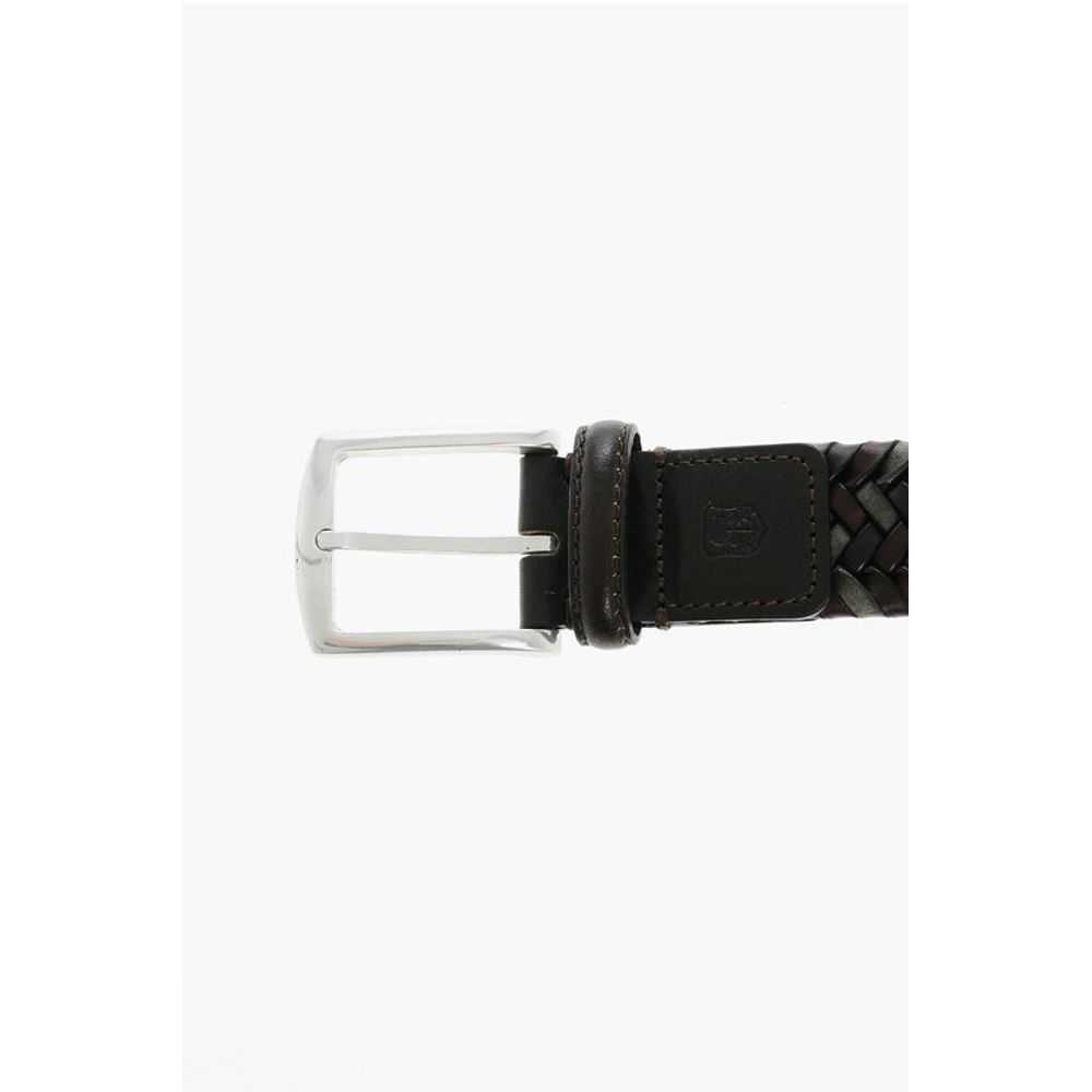 Corneliani Woven Leather Belt 30mm - Image 2
