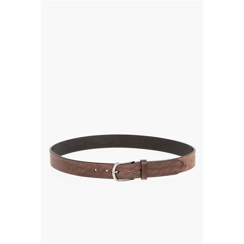 Corneliani Perforated Leather Belt 30mm - Image 3