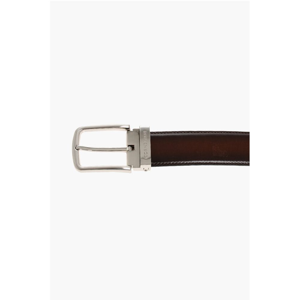 Corneliani Burnt-effect Leather Belt 30mm - Image 2