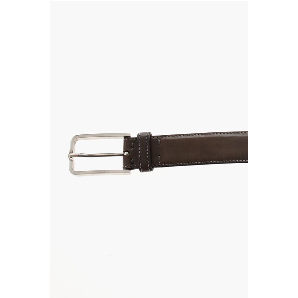Corneliani Leather Belt 30mm - Image 2