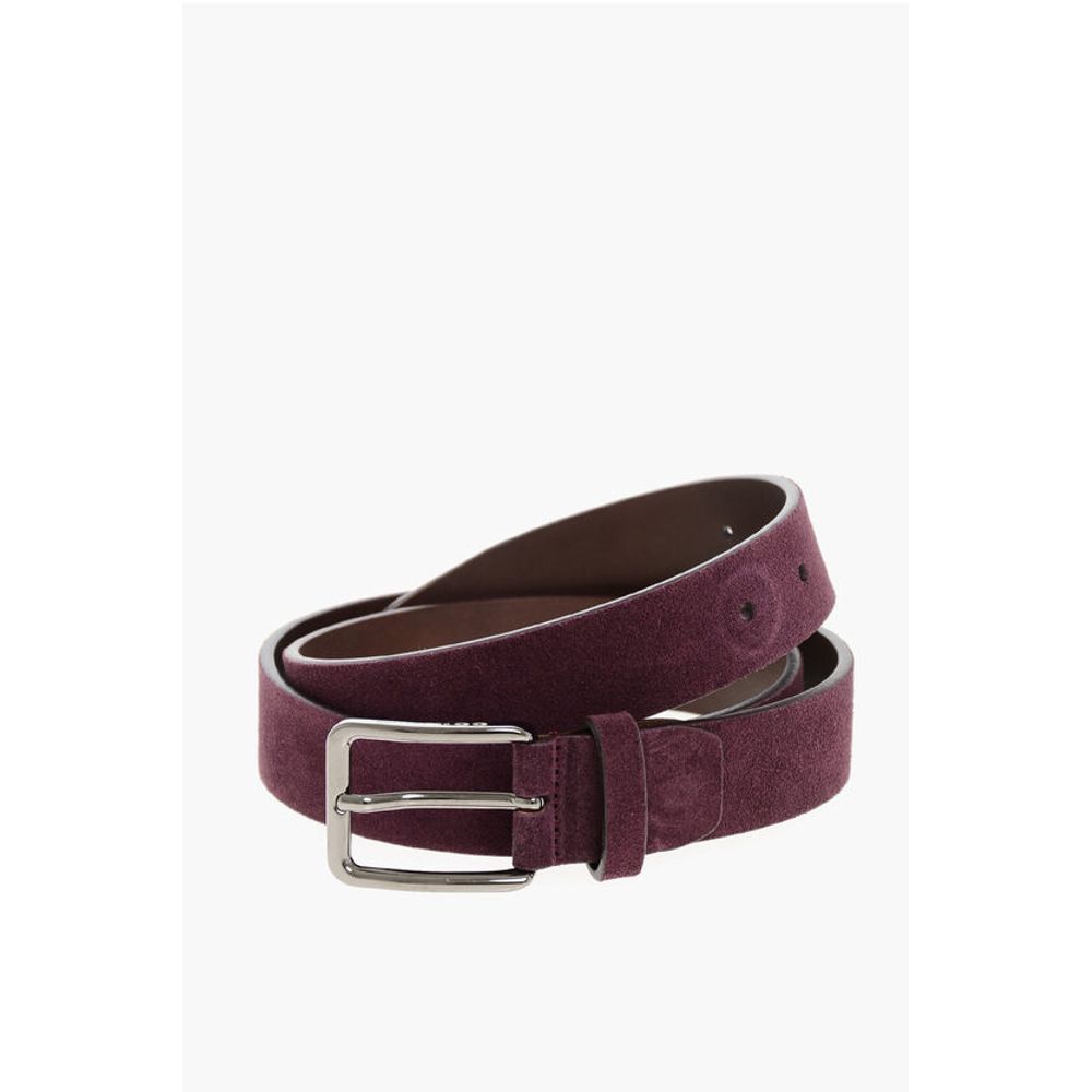 Corneliani CC COLLECTION Reversible Suede Belt 30mm