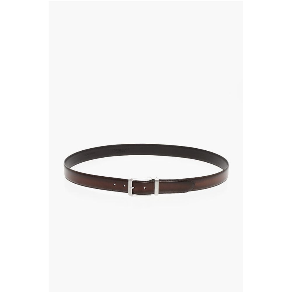 Corneliani Burnt-effect Leather Belt 30mm - Image 3