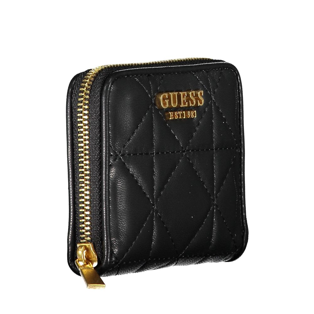 Guess Jeans Black Polyethylene Wallet - Image 3