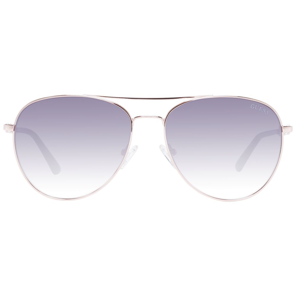 Guess Rose Gold Metal Sunglasses - Image 2