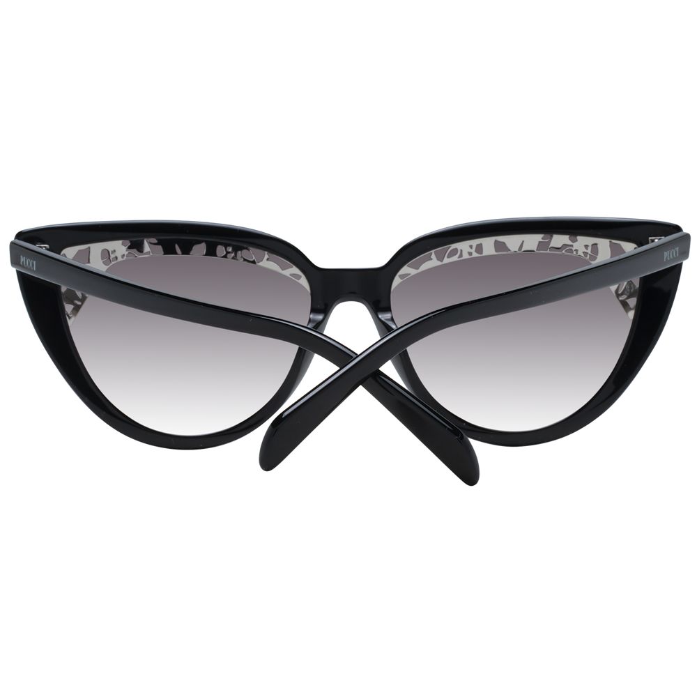 Emilio Pucci Black Plastic Sunglasses - Image 3