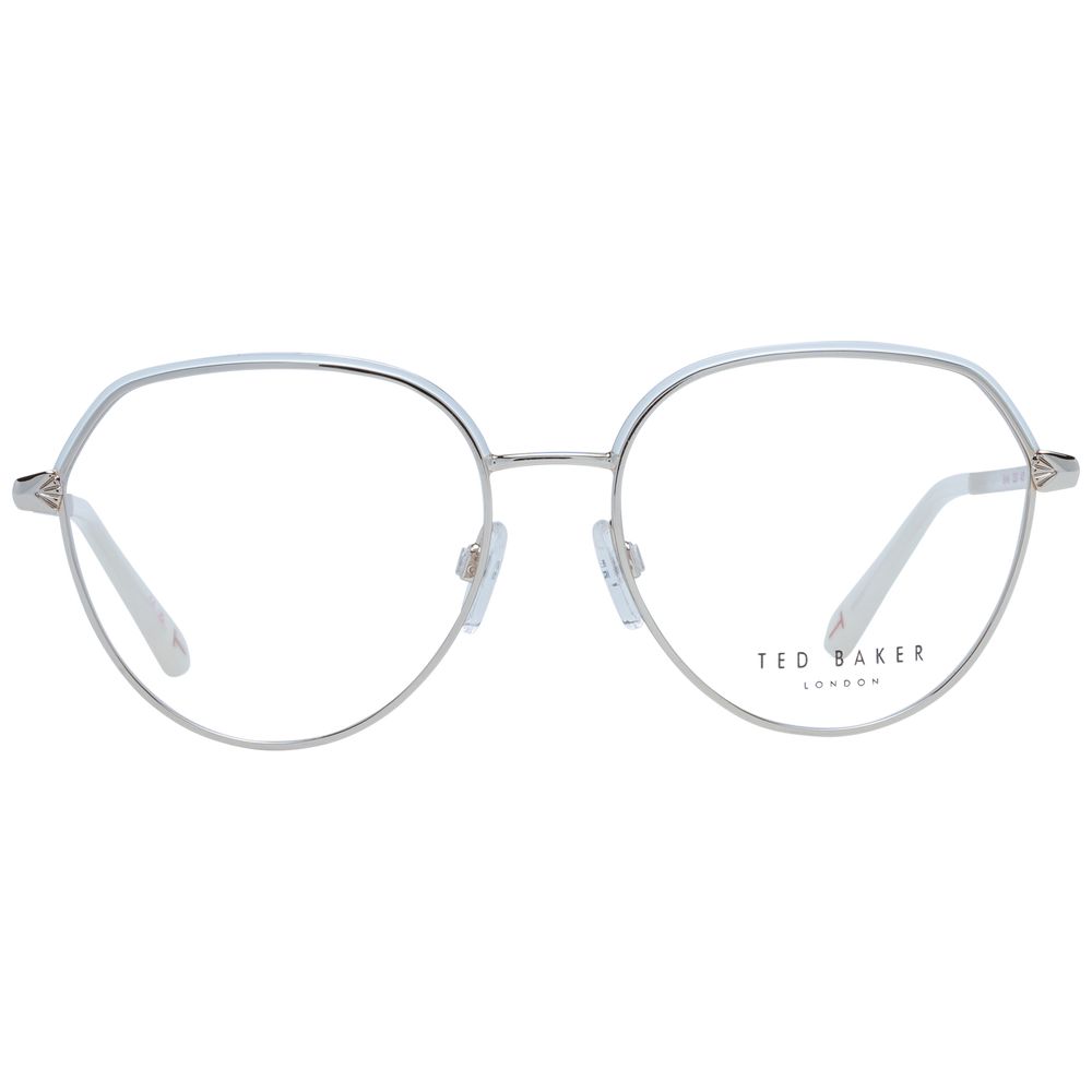 Ted Baker White Metal Glasses (Frames) - Image 2