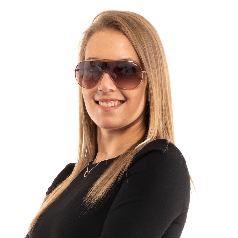 Guess Rose Gold Women Sunglasses - Image 4