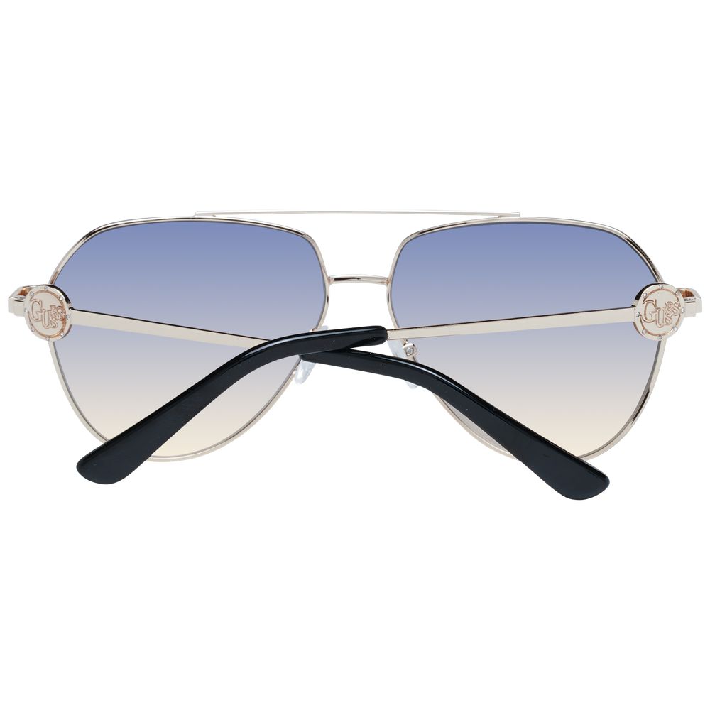 Guess Gold Metal Sunglasses - Image 3