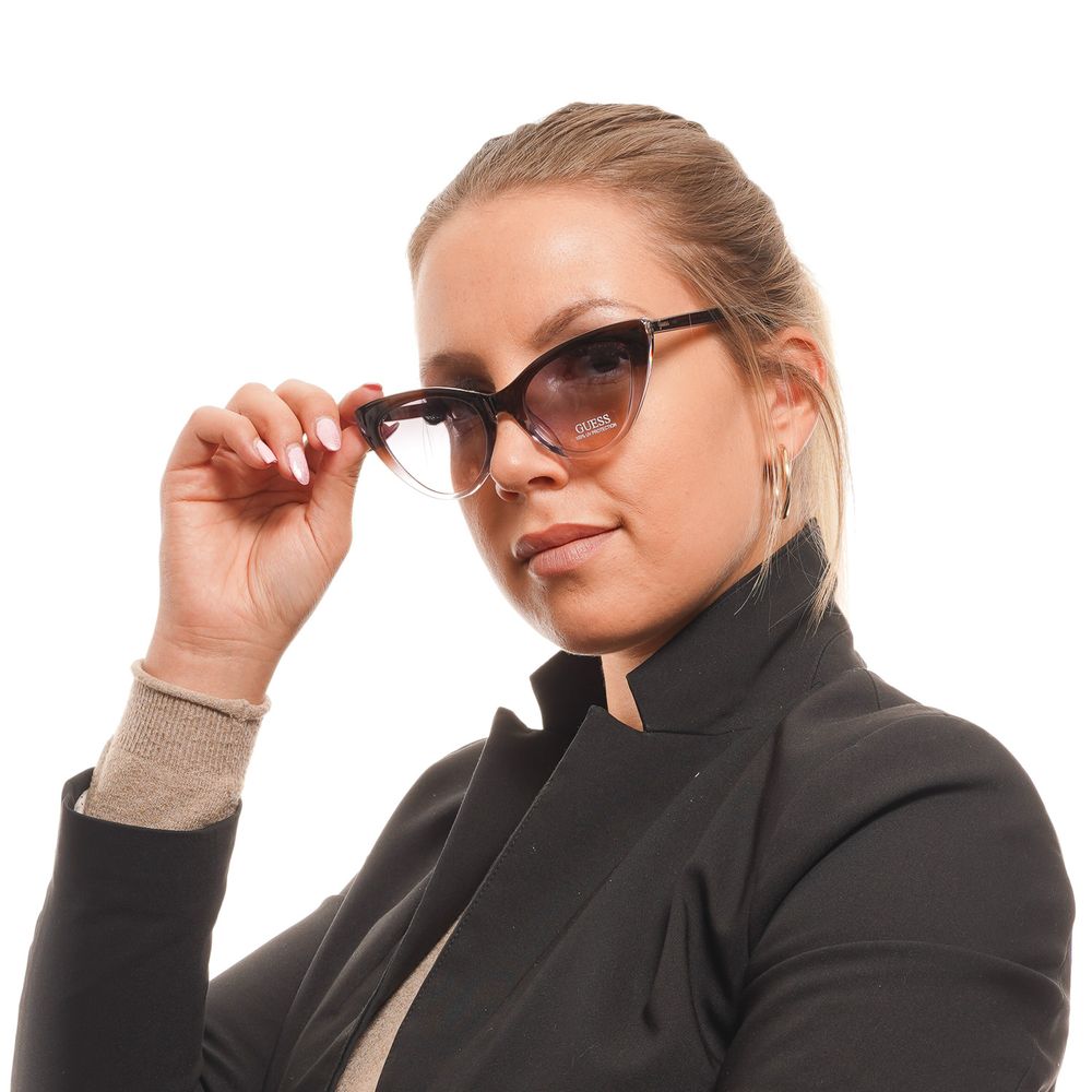 Guess Brown Plastic Sunglasses - Image 4