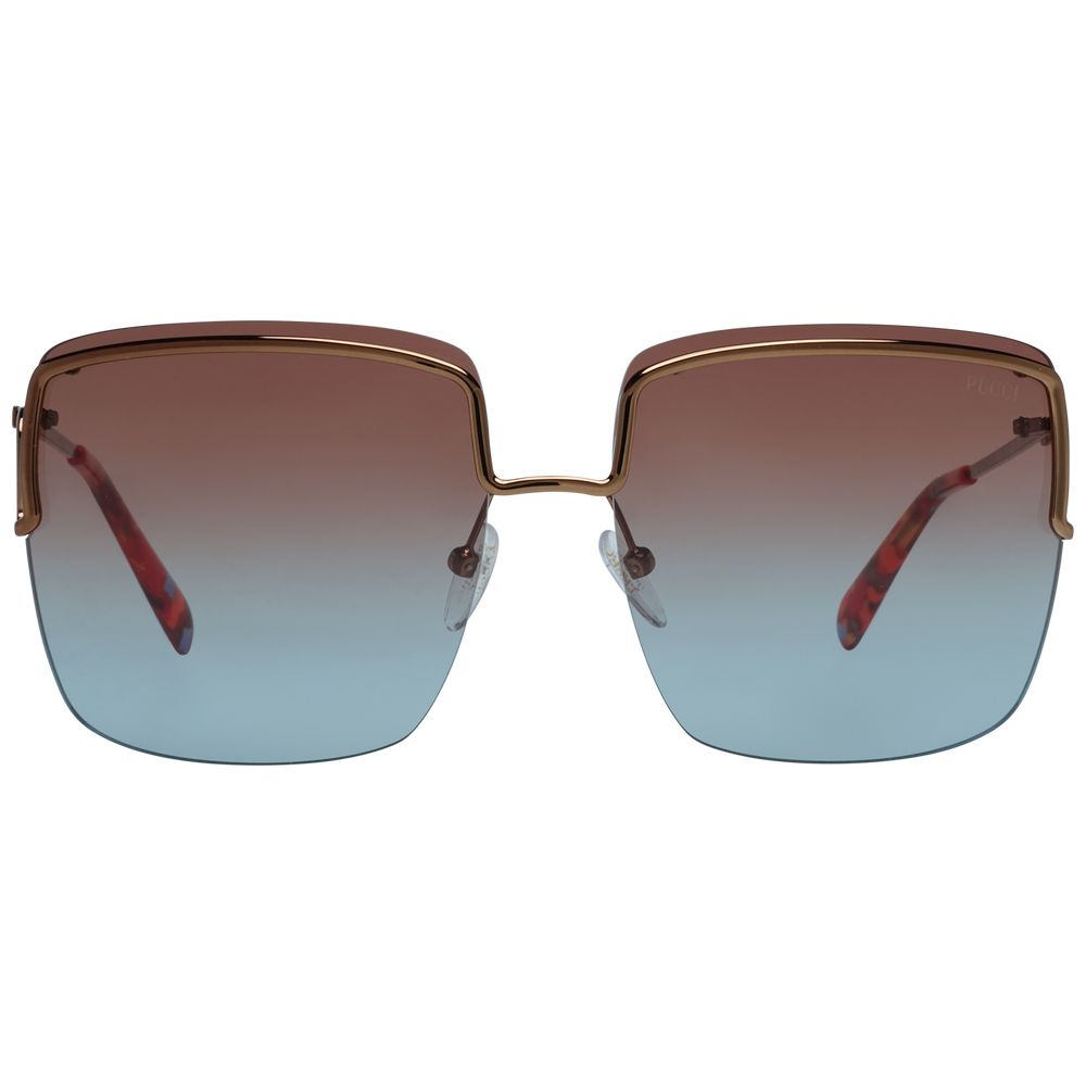 Emilio Pucci Bronze Women Sunglasses - Image 2