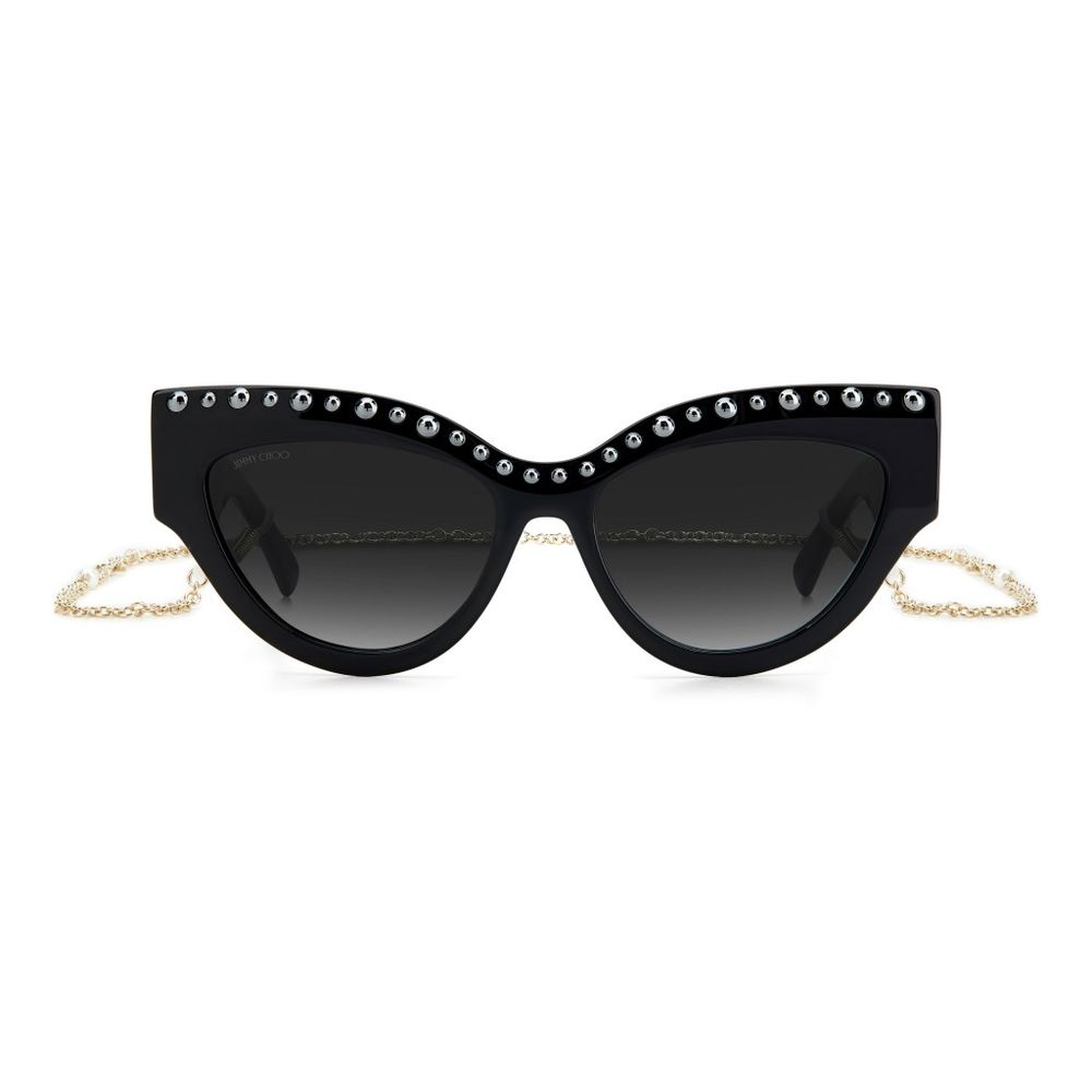 Jimmy Choo Black Acetate Sunglasses - Image 2