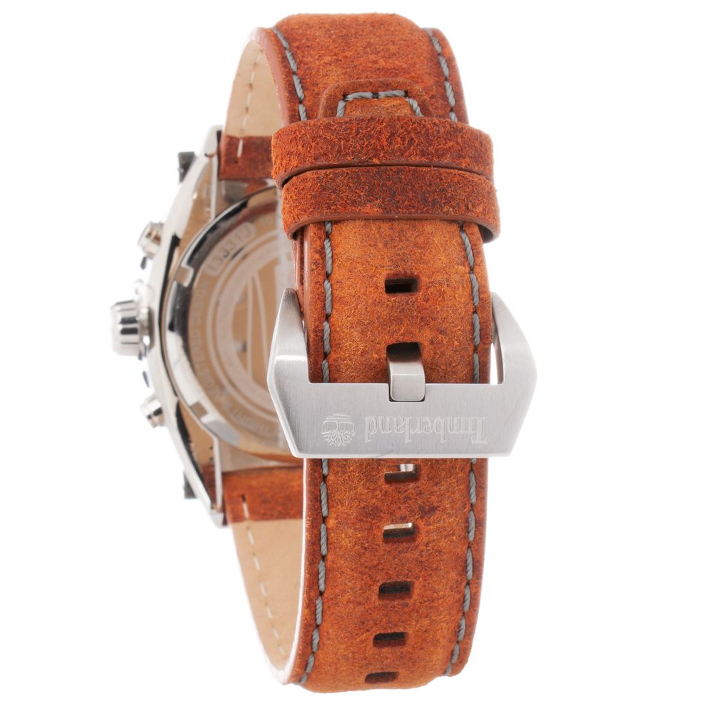Timberland Brown Leather Sport Watch - Image 2