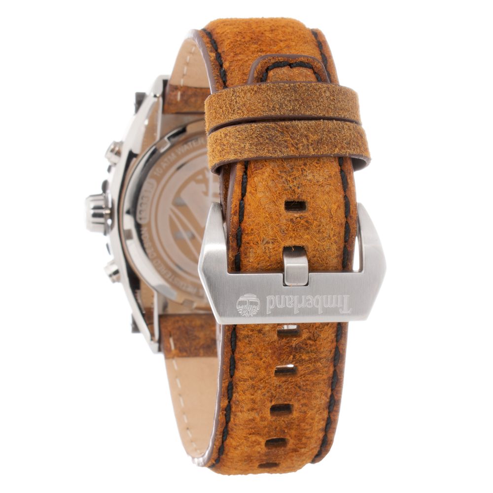 Timberland Brown Leather Dress Watch - Image 2