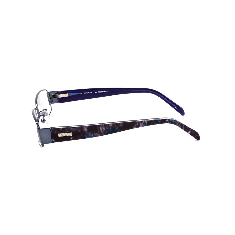 Emilio Pucci Blue Metal Frames - Image 3