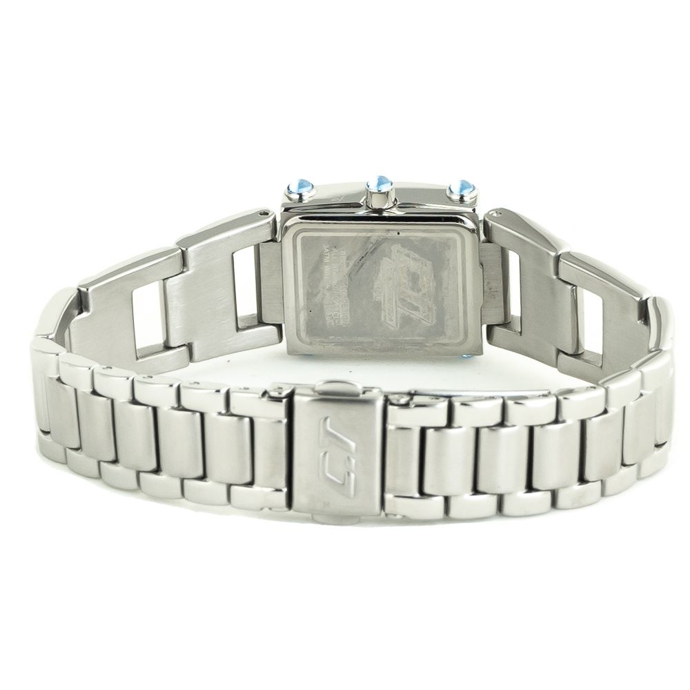 Chronotech Silver Stainless Steel Bracelet Watch - Image 2