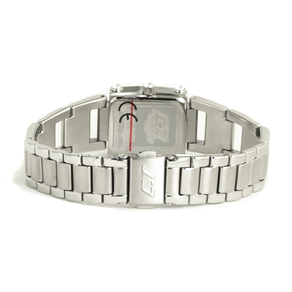 Chronotech Silver Stainless Steel Dress Watch - Image 2