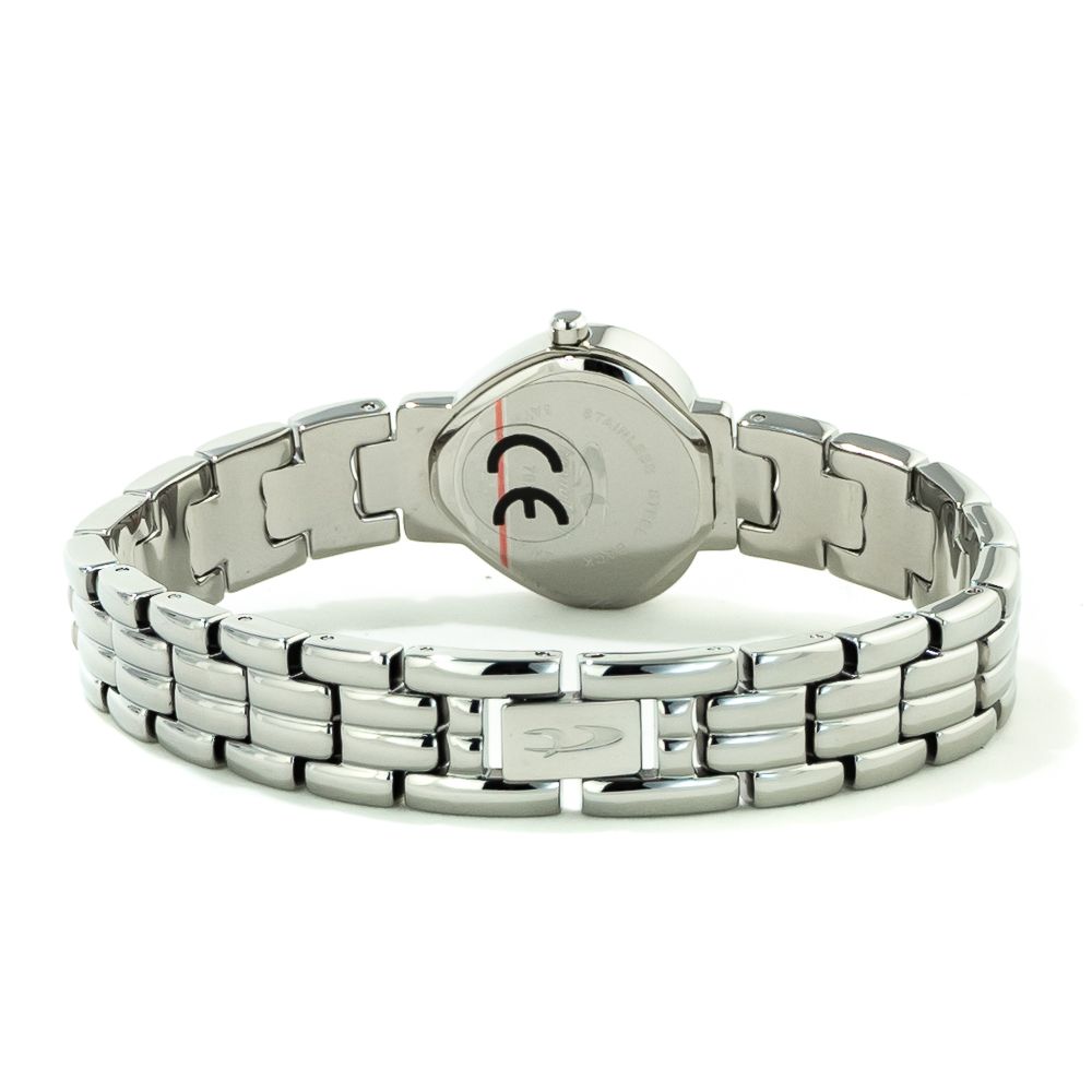 Chronotech Silver Stainless Steel Dress Watch - Image 2