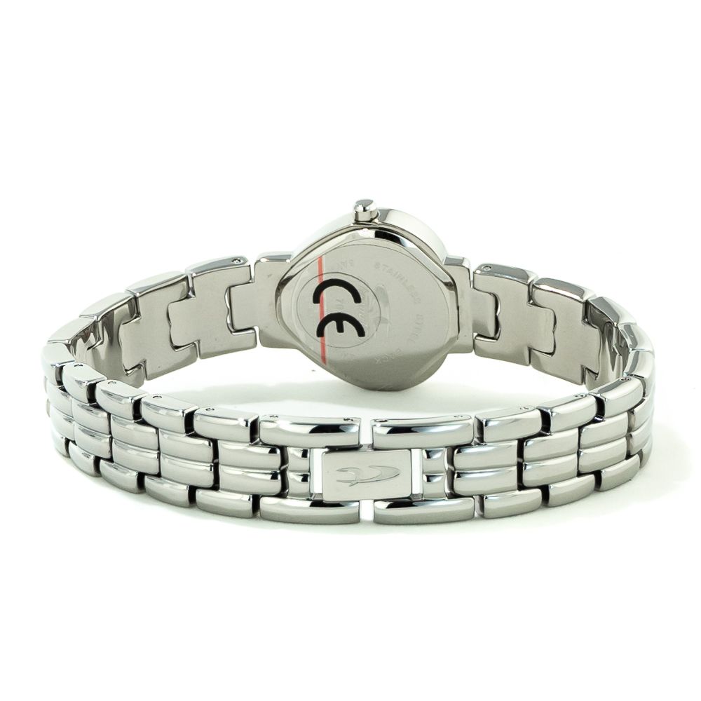 Chronotech Silver Stainless Steel Dress Watch - Image 2