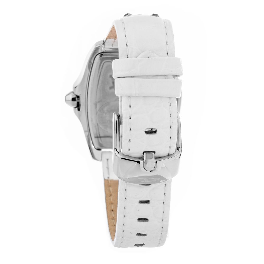 Chronotech White Leather Watch - Image 2
