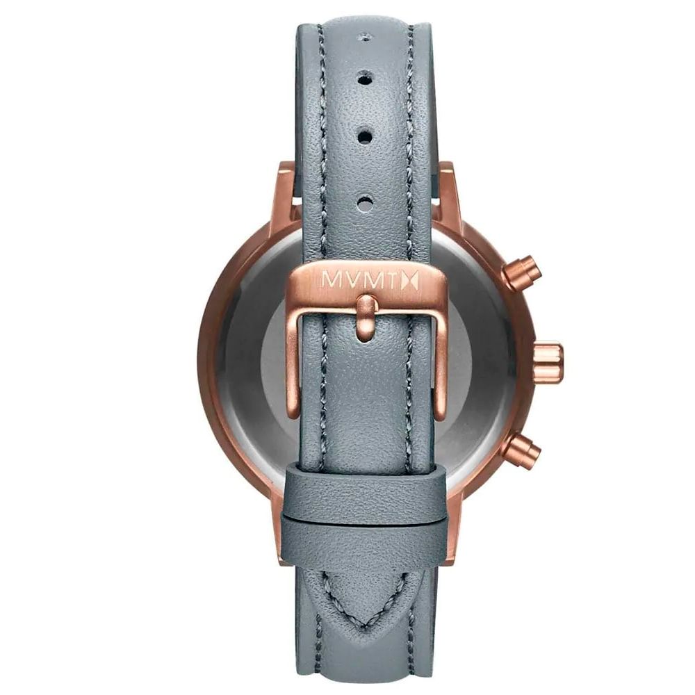 MVMT Gray Leather Dress Watch - Image 2