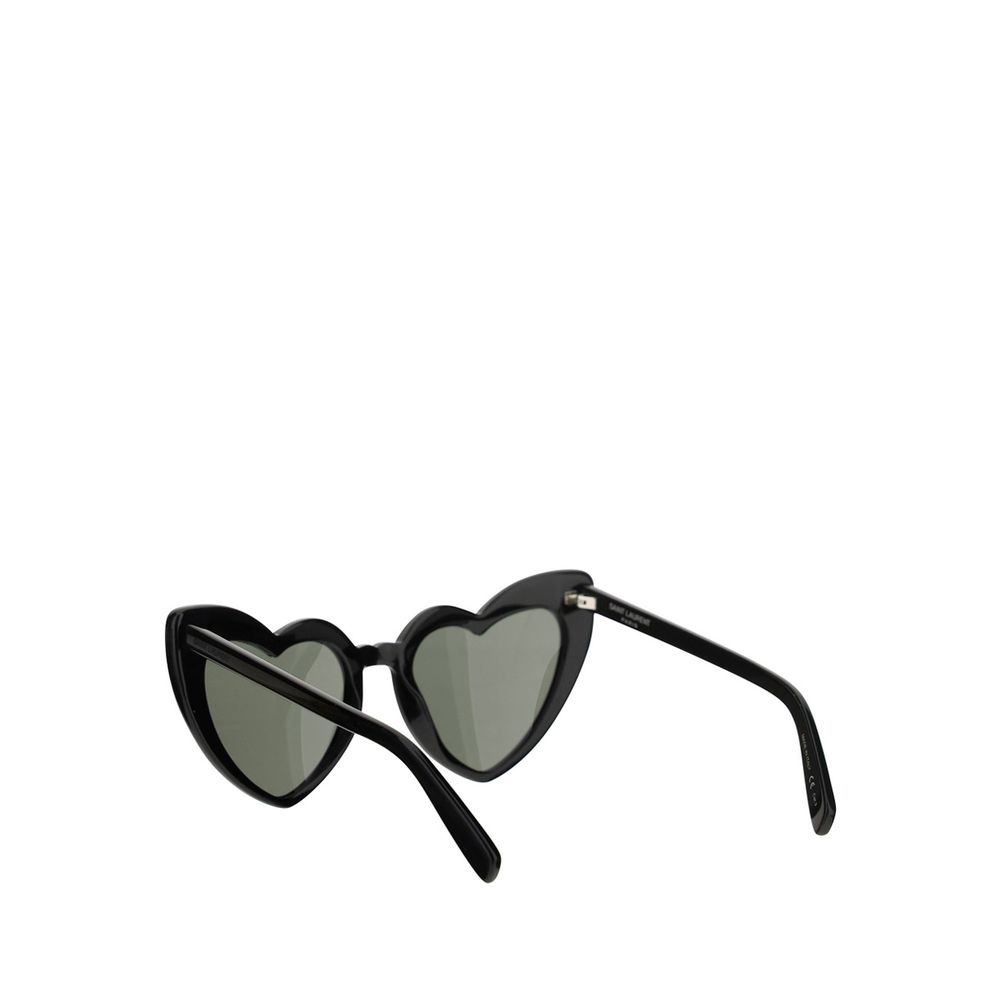 Saint Laurent Black Acetate Sunglasses - Image 2