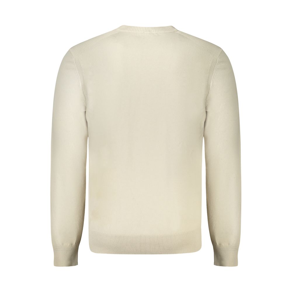 Hugo Boss Beige Cotton Sweatshirt - Image 2