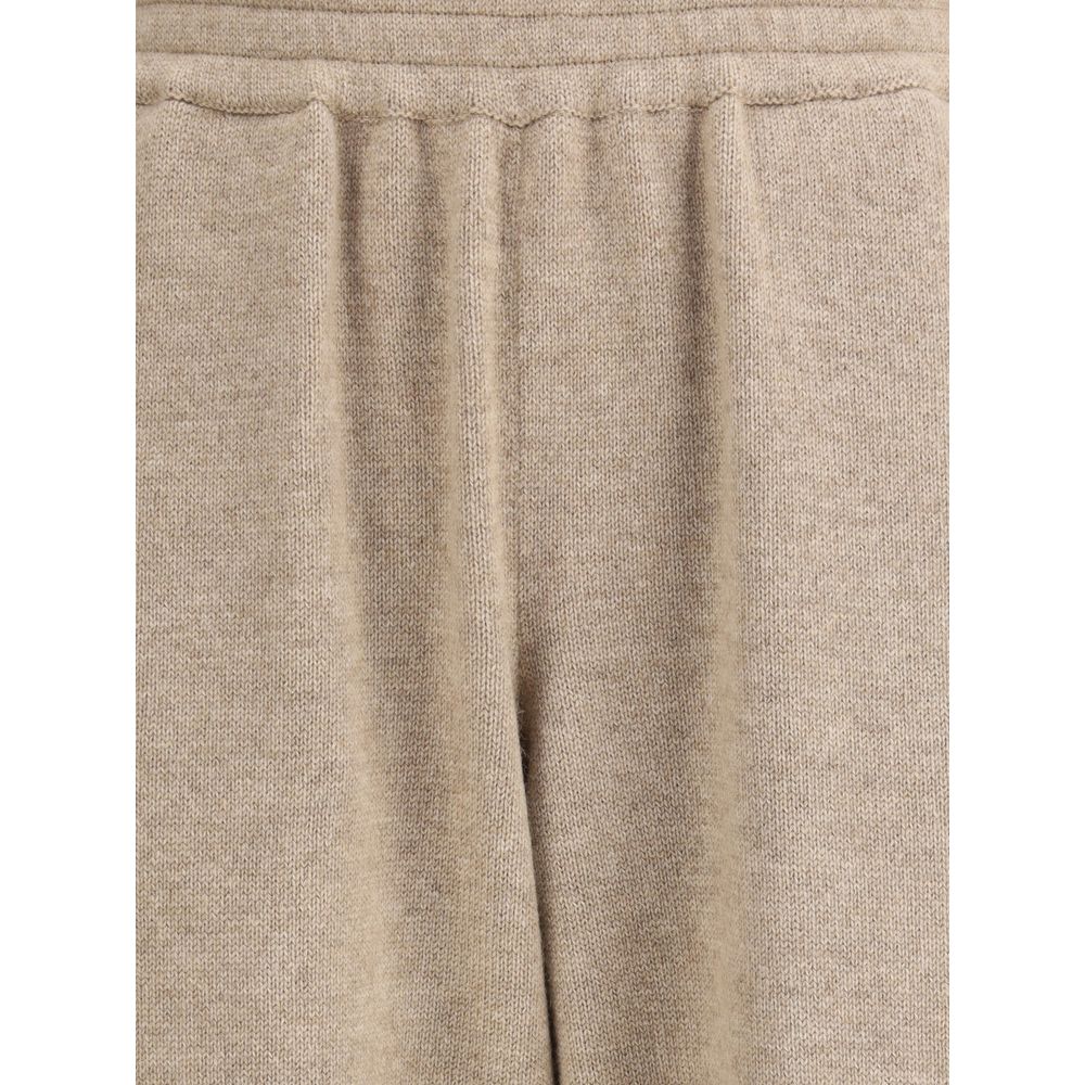 Brunello Cucinelli Beige Cashmere Pants - Image 3