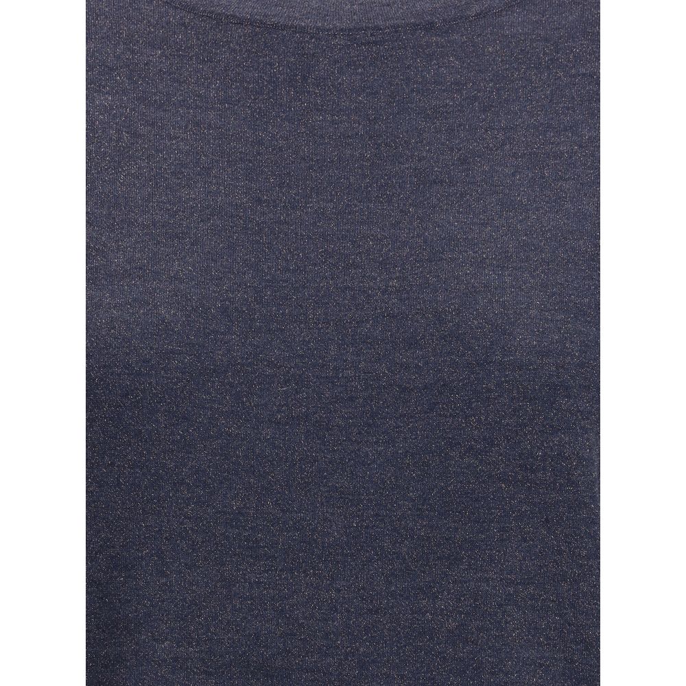 Brunello Cucinelli Lurex T-Shirt - Image 3