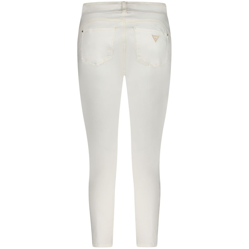 Guess Jeans White Cotton Women's Skinny Jean - Image 2