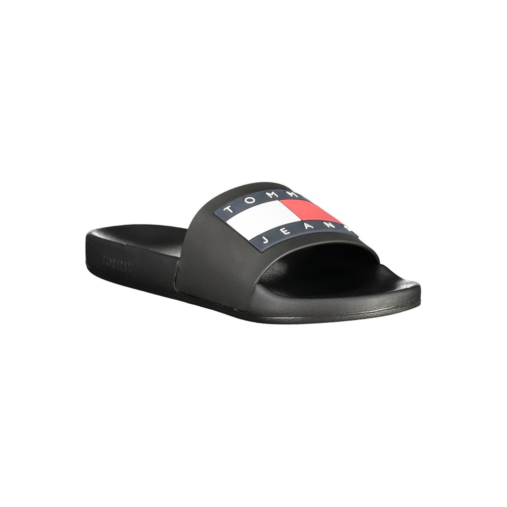 Tommy Hilfiger Black Polyethylene Men Sandal - Image 2