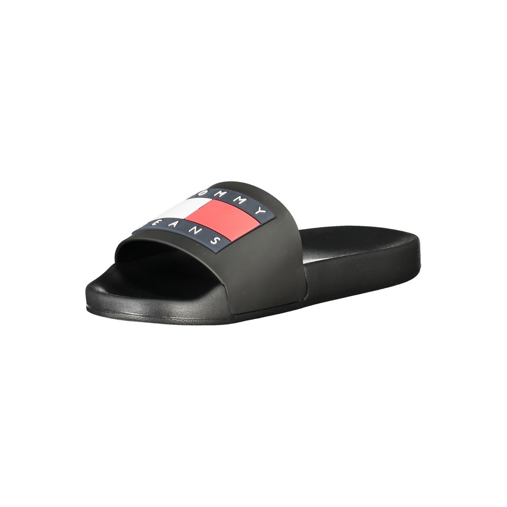 Tommy Hilfiger Black Polyethylene Men Sandal - Image 3
