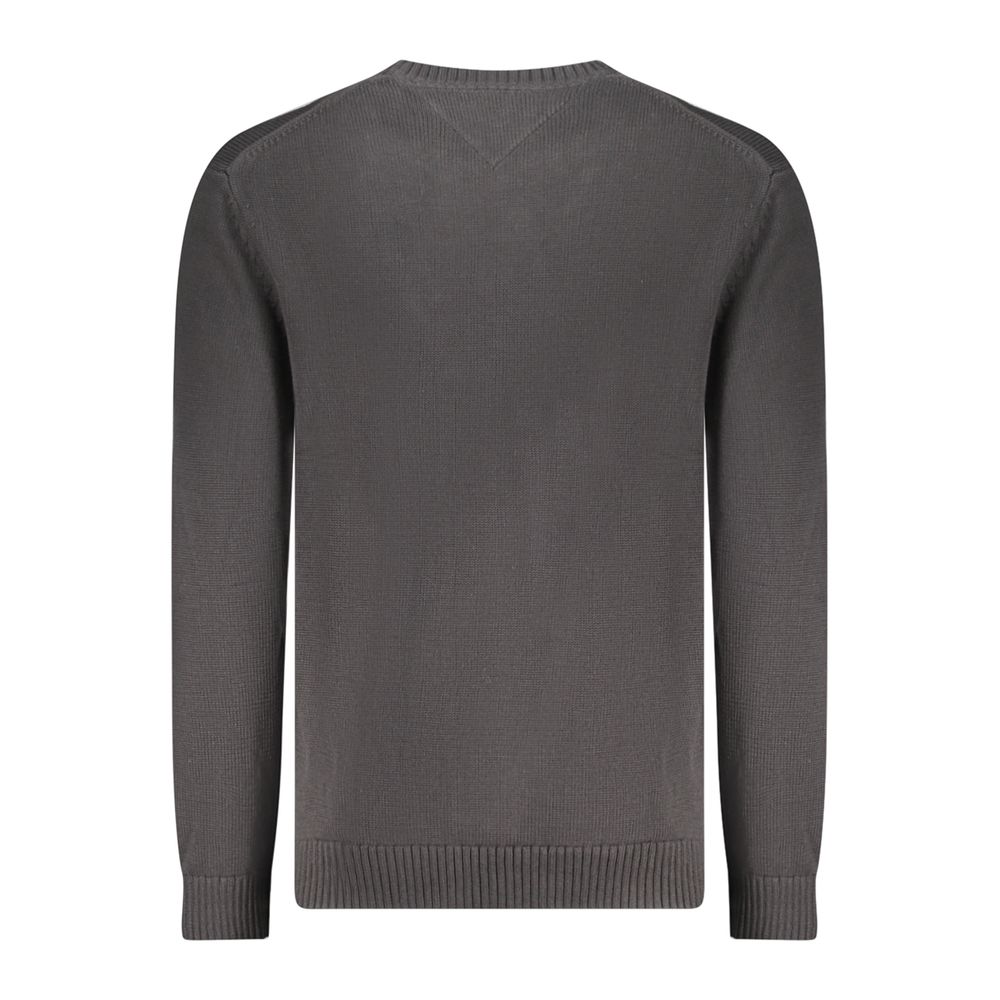 Tommy Hilfiger Black Cotton Men Sweater - Image 2