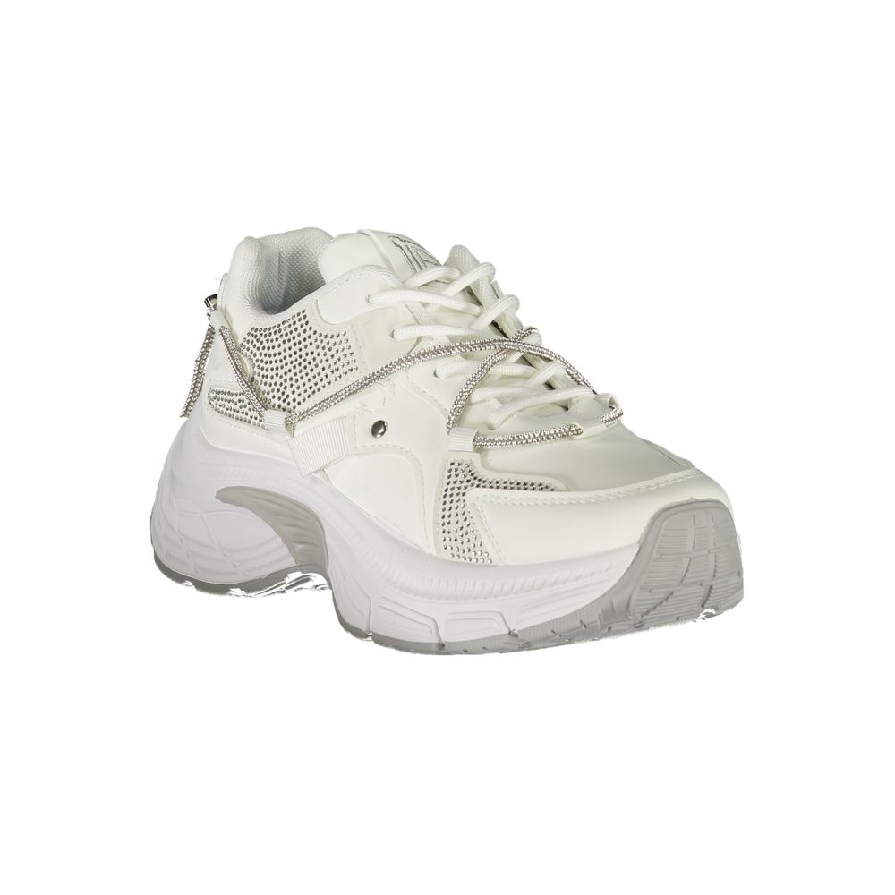 Laura Biagiotti White Polyester Women Sneaker - Image 2