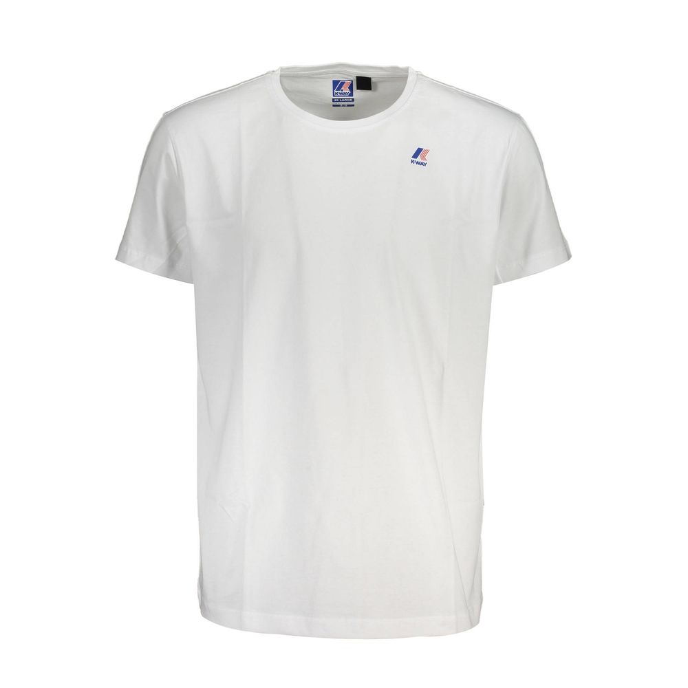 K-WAY White Cotton Men T-Shirt
