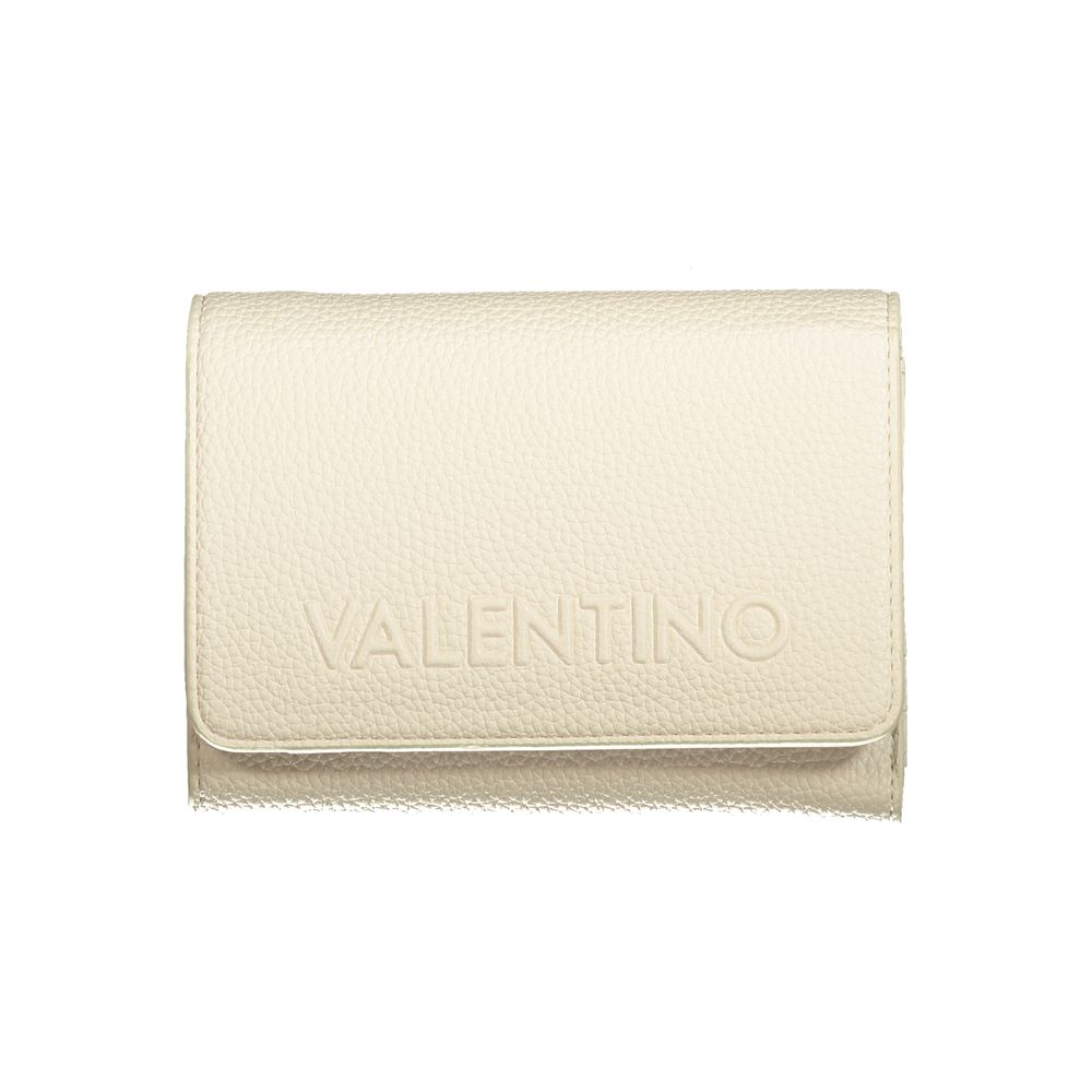 Mario Valentino Beige Polyethylene Wallet