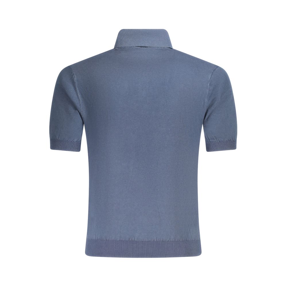 Guess Jeans Blu Cotton Men's Polo Shirt - Image 2