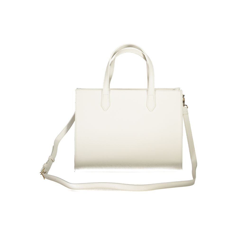 Mario Valentino White Polyurethane Women Handbag - Image 2