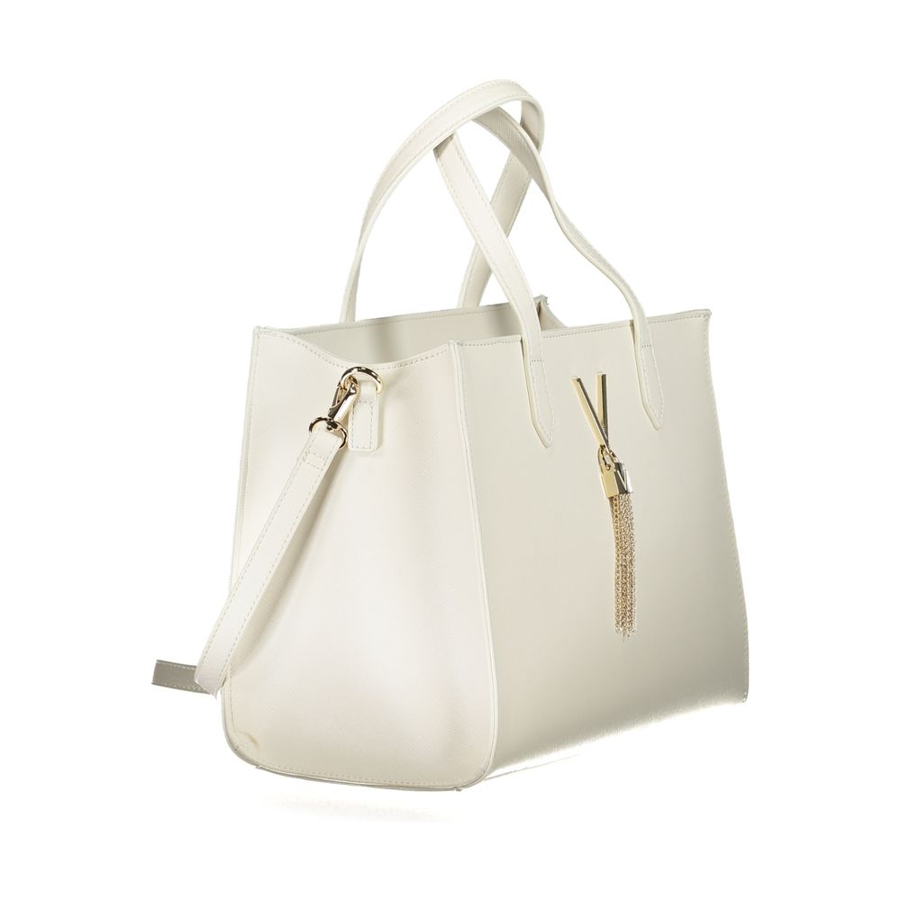 Mario Valentino White Polyurethane Women Handbag - Image 3