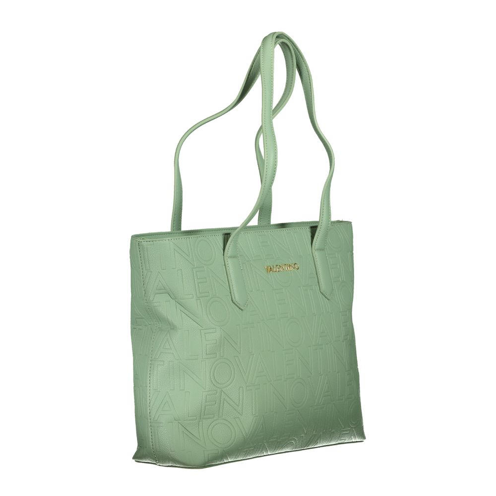 Mario Valentino Verde Polyurethane Women Shoulder Bag - Image 3