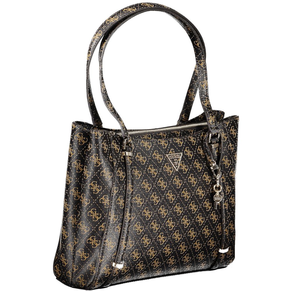 Guess Jeans Brown Polyethylene Handbag - Image 3