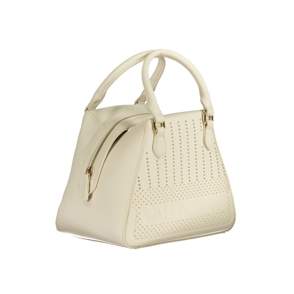 Mario Valentino Bianco Polyurethane Women Handbag - Image 3