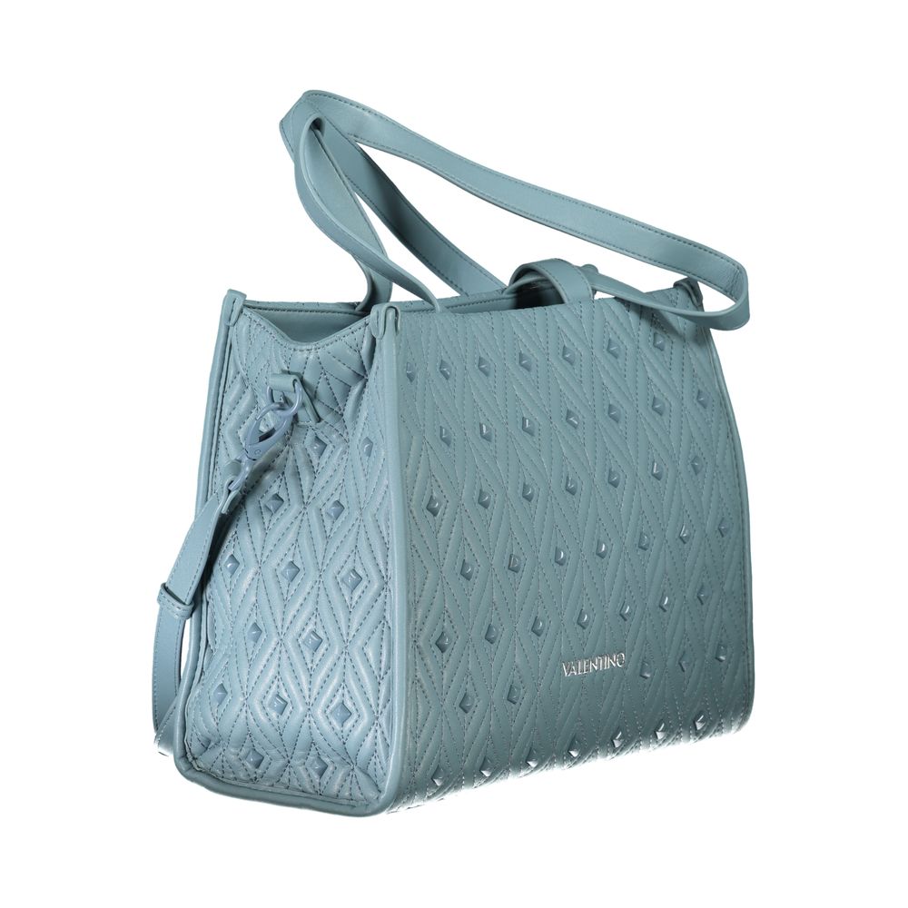 Mario Valentino Azzurro Polyurethane Women Handbag - Image 3